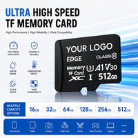 Kelas 10 V30/U3 untuk Kartu 32GB/64GB/128GB/256GB Kecepatan Tinggi untuk Perekam Mengemudi Kamera Keamanan DVR