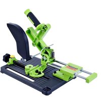 Support de meuleuse universel pour machine à polir, machine à découper, support de meuleuse fixe, poignée coulissante, support de meuleuse d'angle