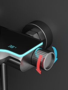 Термостатический керамический кран для ванной комнаты - Product Image 2