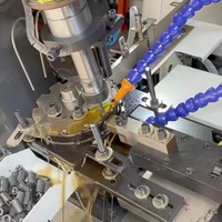Machine automatique de fabrication de tête froide de vis de taraudage en métal CNC à grande vitesse