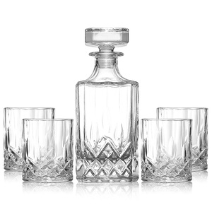 Carafe en verre cristal sans <span class=keywords><strong>plomb</strong></span> Offres Spéciales Carafe <span class=keywords><strong>à</strong></span> whisky en verre personnalisée Carafe <span class=keywords><strong>à</strong></span> whisky Ensemble de décanteurs <span class=keywords><strong>à</strong></span> liqueur Bourbon - Product Image 3