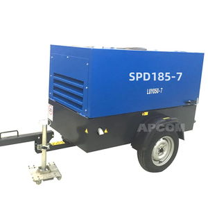 เครื่องอัดอากาศแบบสกรูเคลื่อนที่ดีเซลแรงดันสูง KSD10-40CY 10 ลูกบาศก์เมตร/นาที 40 บาร์ สำหรับการขุดเจาะพลังงานความร้อนใต้พิภพและการระเบิดหินในเหมืองหิน - Product Image 3