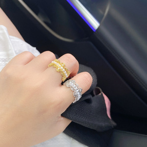 Nuova versione alta gold store con forte colore pizzo bordo anello di perle bracciale nuovo argento placcato corona nobile braccialetto gioielli - Product Image 6