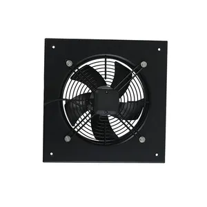 12 inch axial cooling fan for air compressor YWF-300 external rotor motor exhaust square fan