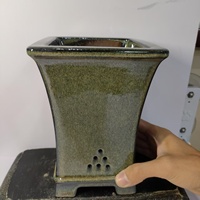 Pot à Bonsaï en Céramique Émaillée pour Extérieur, Meilleure Vente 2026, Nouveauté Tendance