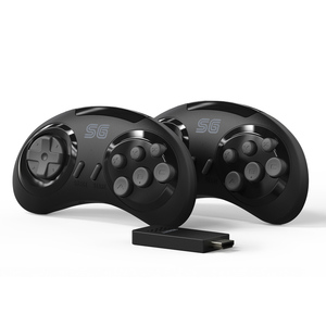 Manette de jeu sans fil 2,4 G classique en promotion pour enfants, console de jeux vidéo rétro TV avec 5000 jeux intégrés pour <span class=keywords><strong>NES</strong></span> et FC - Product Image 1