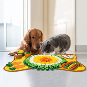 Dog Snuffle <b>Mat</b> Slow Feeding Puzzle Interactive Toy for Dogs Cats <b>Small</b> Animals Smell Training Stress Relief Pet Sniffing Pads - Product Image 4