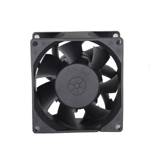 Fabbrica di Shenzhen ad Alta velocità Ad Alta pressione A Basso Rumore 80 millimetri 8038 Ventilatore <span class=keywords><strong>Assiale</strong></span> <span class=keywords><strong>12V</strong></span> 24V DC <span class=keywords><strong>Ventola</strong></span> di Raffreddamento per cabinet del server - Product Image 2