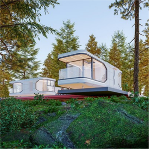 Maisons capsules, maisons préfabriquées, maisons portables de luxe, hôtel, maisons mobiles modernes préfabriquées - Product Image 1