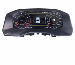 Nouvel écran LCD numérique 12,3'' HD 1920x720 avec <span class=keywords><strong>GPS</strong></span> intégré pour radio AUX pour VW Amarok 2017-2020, compteur de vitesse - Product Image 1