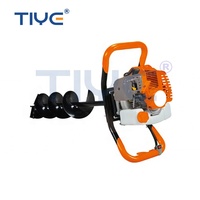 Outils de jardinage Tarière de terre Foreuse de sol Barrena De Tierra 51.7CC