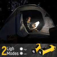 Lampe de travail professionnelle puissante à LED COB, nouvelle lampe de poche magnétique pour voiture et garage, USB, rétractable, rechargeable