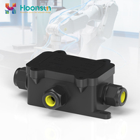 Boîtier Électrique Extérieur HOONSUN Mini IP66 Étanche en Plastique ABS avec Couvercle Transparent pour Instruments Électroniques