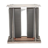 Plaque de refroidissement à eau en aluminium 40x40 cpu, radiateur extrudé personnalisé, bloc de refroidissement liquide bleu, dissipateur thermique