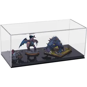 Vitrine pour collection de figurines, affichage en plastique transparent, modèle de voitures