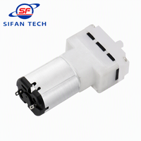 Pompe à air à diaphragme miniature sans huile, à faible bruit, 0,5 LPM, DC 5V 12V, pour appareil de soin de beauté, vente en gros sur mesure