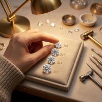Promoción: Diamantes Sueltos Cultivados en Laboratorio de 1ct, 2ct, 3ct, Corte Excelente, Pulidos, Redondos, CVD, VS, VVS