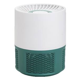 โคมไฟกำจัดยุง LED ความถี่คู่ในร่มเงียบเป็นมิตรกับสิ่งแวดล้อมสำหรับทารกและสตรีมีครรภ์พลาสติก ABS สีเทาสีเขียว - Product Image 1