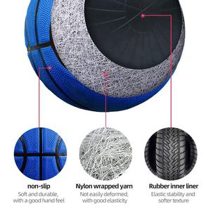 Vente en gros d'usine de <span class=keywords><strong>basket</strong></span>-ball gonflable en caoutchouc durable personnalisé <span class=keywords><strong>taille</strong></span> 7 <span class=keywords><strong>basket</strong></span>-ball extérieur intérieur pour enfants adultes entraînement sportif - Product Image 4