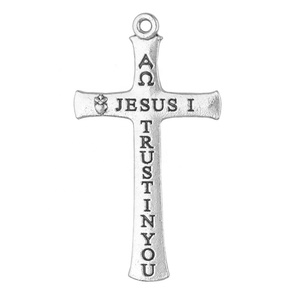 <span class=keywords><strong>Pendentif</strong></span> en métal alliage <span class=keywords><strong>Jésus</strong></span> Crucifix Medugorje 43*24mm pour la fabrication de bijoux <span class=keywords><strong>Croix</strong></span> catholique - Product Image 6