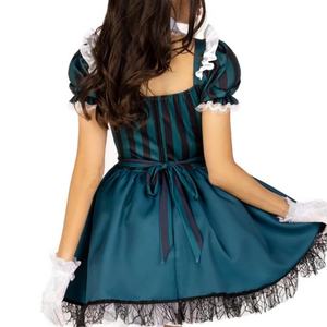 Nuevo Estilo 2025, Disfraz Sexy de Demonio a Rayas para Cosplay, Halloween, Disfraz de Vampiro para Mujer - Product Image 3