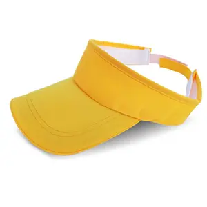 Tùy chỉnh thiết kế thấp moq Mũ thoáng khí ngoài trời Tùy Chỉnh Thêu Sun Visor cap/Thể thao Visor hat thể thao cap