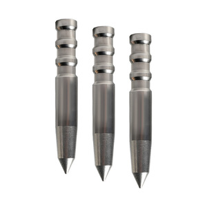 Dr. Giant Center Punch 6.35mm Carbon Steel Bright Finish Anti Slip Shockproof For Steel Drilling - Product Image 1