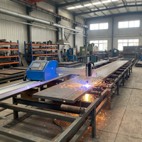 Machine de découpe CNC la moins chère de Chine pour tôles d'acier, avec prise en charge de la découpe oxygène-plasma