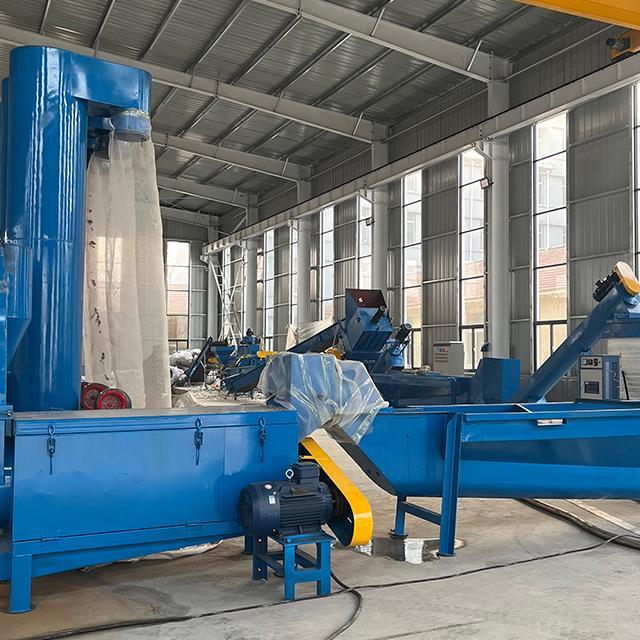 Pet Plastic Bottle Flakes Hot Washed Recycling Machine Line Recycling Machinery