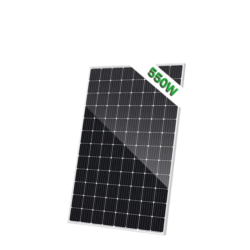 ソーラーパネルハーフカット単結晶550W560W570W505wソーラーパネル545wフェイシャルモジュール