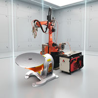Station de soudage laser pour robots industriels, soudeuse robotisée entièrement automatique à 6 axes pour les cadres métalliques et les pièces de quincaillerie automobile