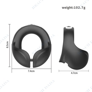 REACH DADA Adult Sperm Lock Ring <b>Remote</b> <b>Control</b> Scrotal Massager Delay Ring for Couples <b>Vibrating</b> Penis Ring-Life Waterproof CE - Product Image 2