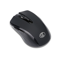 Mouse komputer untuk Laptop dan kantor, Mouse nirkabel 1600DPI USB 2.4G untuk komputer