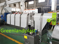 Extrudeuse de plastique usagé SJ160 500-600 kg/h, machine de granulation de plastique usagé, machine de fabrication de granulés de plastique usagé