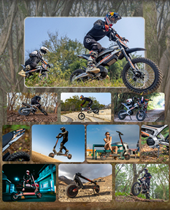 Motocicleta Eléctrica Plegable KuKirin X1, Llanta Delantera de 14 Pulgadas, Frenos Hidráulicos, Batería IP65, para Campus y Aventuras Todoterreno - Product Image 4