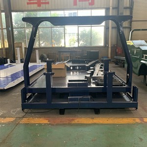 Nouvelle benne de remorquage plate inclinable manuelle pour camion diesel, capacité 2t-6t - Product Image 3