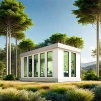 Kit cabine Apple modulaire détachable moderne de luxe mini maison petite cabine mobile maison en conteneur