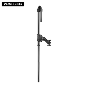 ขายึดทรานสดิวเซอร์ค้นหาปลาแบบหมุนได้ 360 องศา ปรับได้ ผลิตจากคาร์บอนไฟเบอร์สำหรับงานหนัก ยี่ห้อ VINmounts พร้อมลูกบอลขนาด 2.25 นิ้ว และแขนยาว 210 มม. - Product Image 1