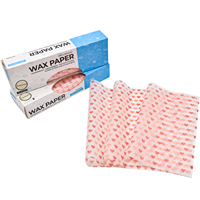 Feuilles de papier sulfurisé double face biodégradable, imperméables et résistantes à la graisse, résistantes aux hautes températures, motif cœur, pour biscuits et pain