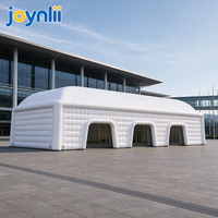 Pavillon cube gonflable personnalisé pour salon professionnel, salle d'exposition et lieu d'événement d'entreprise