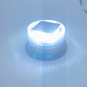 Luz Estroboscópica Solar Magnética IP 65 Impermeable, Baliza Intermitente Multicolor para Advertencia <span class=keywords><strong>de</strong></span> Tráfico en Exteriores - Product Image 2