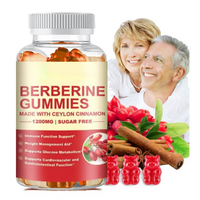 Compléments alimentaires en gommes OEM de qualité alimentaire : Myo-inositol, chlorhydrate de berbérine (HCL), Moringa, Patchs et Gommes saines à la berbérine 500mg