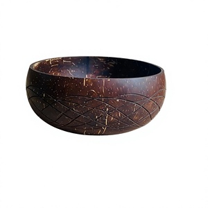 Tazones de Cáscara de Coco de Diseño Bohemio al por Mayor - Tazones Duraderos, Ecológicos, Ligeros y No Tóxicos para Camping y Uso Doméstico - Product Image 1