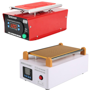 Machine <span class=keywords><strong>de</strong></span> séparation Mechanic 998 958 8/10,5 pouces pour téléphone portable, démontage, pompe intégrée, vide, réparation d'écran tactile LCD - Product Image 1