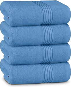 Ensemble de serviettes de bain d'hôtel 100 % coton personnalisées, séchage rapide, serviettes de spa compressées, couleur unie, rectangulaires pour l'hôtellerie - Product Image 1