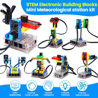 Kidsbits STEM Blok Bangunan Elektronik Kit Stasiun Meteorologi Mini untuk Arduino