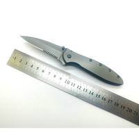 Couteau pliant multifonctionnel de poche en acier inoxydable 3CR13, couteau pliant en titane de survie de camping en plein air