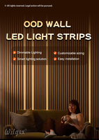 Offre Spéciale moderne LED bande lumineuse intégrée cachée rétro-éclairage armoire cadre linéaire plafond éclairage escalier aluminium ETL néons