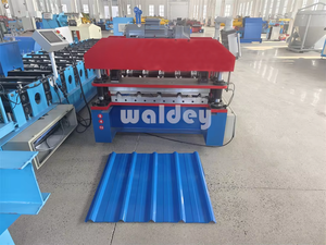 Supplier Factory Prices Building Material Machinery <b>Tile</b> Pressing Pbr Roof <b>Sheet</b> Trapezoid Roll Forming Machine - Product Image 6