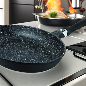 METTMANN PROFESSIONAL Fish Pan 34 cm Removable Handle Cast Aluminum <strong>Greblon</strong> C2+ Non-Stick Coating Aluminum Alloy Hand Grip All - Product Image 2